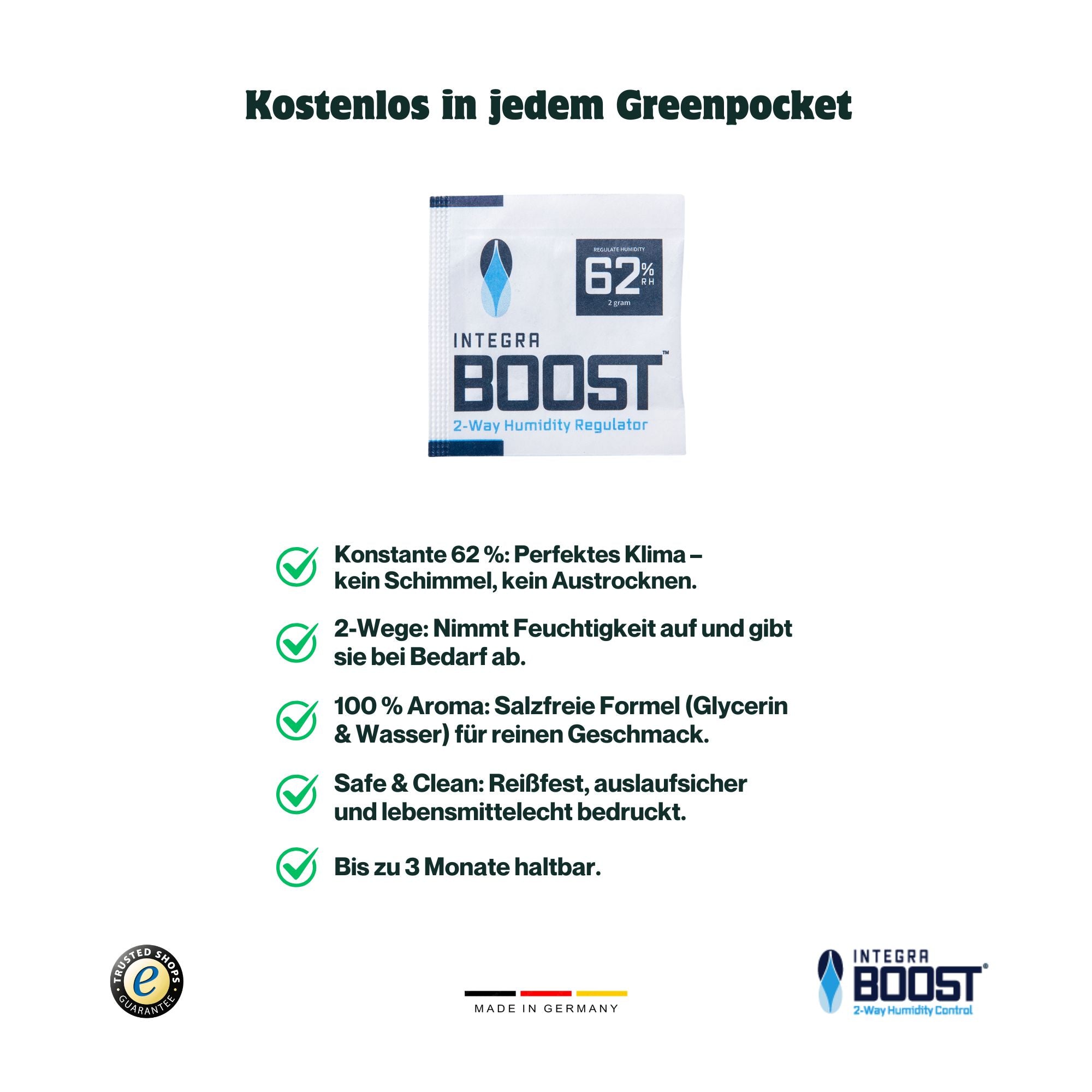 GREENPOCKET Premium Cannabis Humidor (5g)