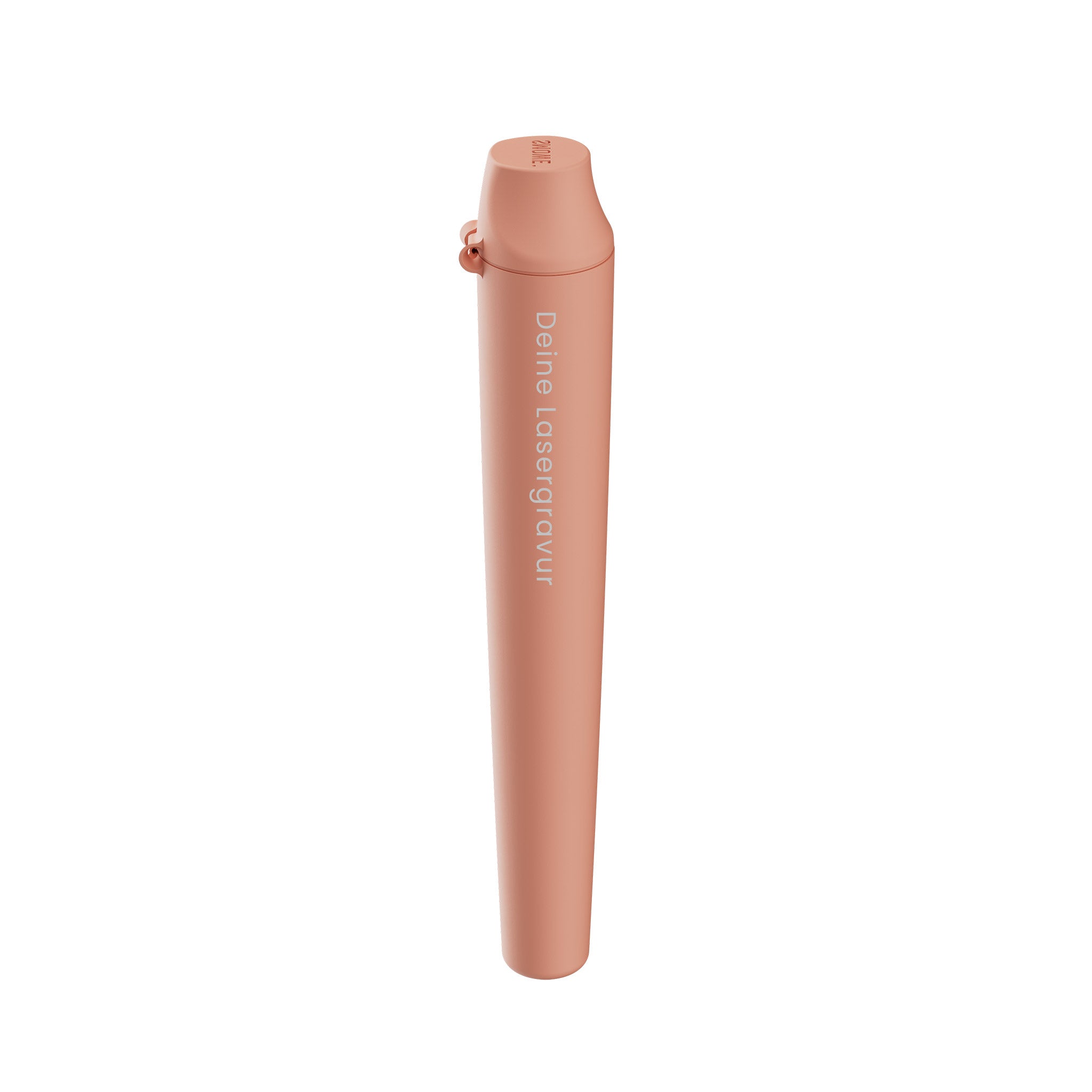 GREENCONE° Peach – gravierte Joint Tube in Orange, spülmaschinenfest & UV-geschützt