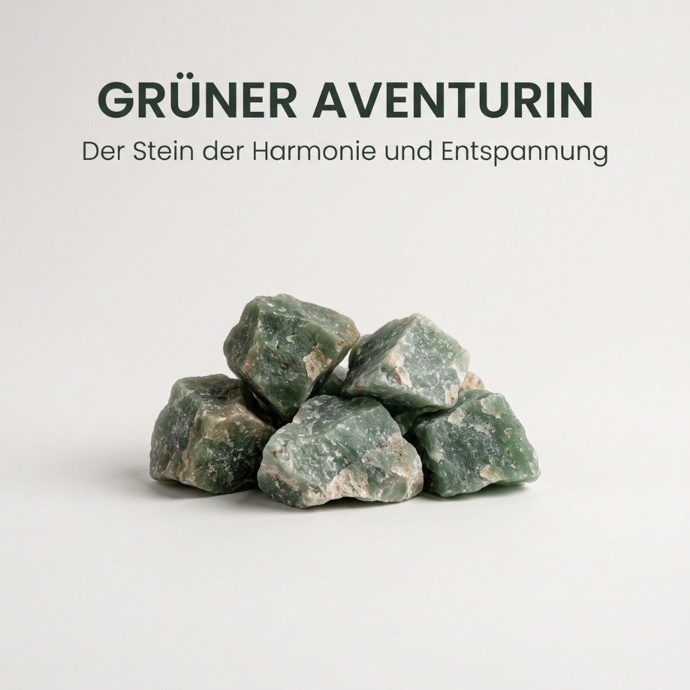 Edelsteinfilter – Grüner Aventurin (ø 11mm/33 ct)