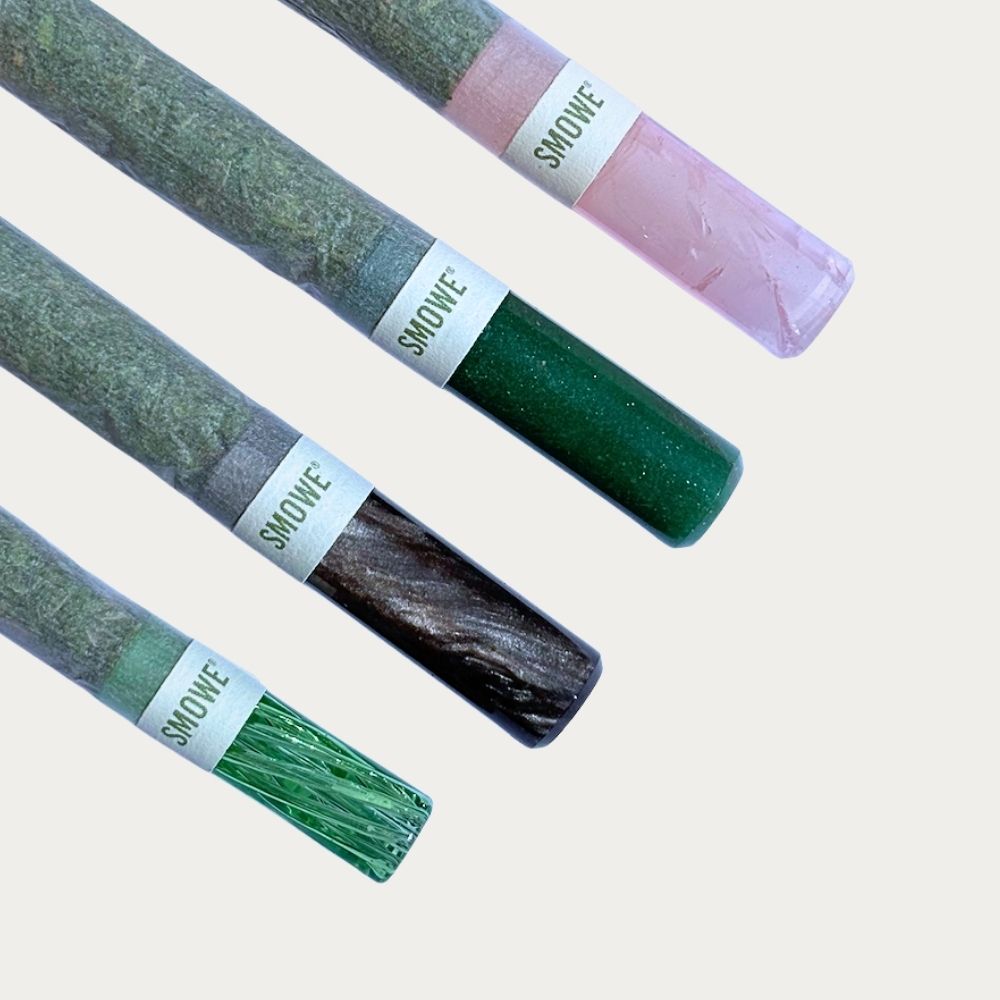 SMOWE J-Bands – Premium Joint-Banderolen aus FSC Naturpapier (32er Pack)