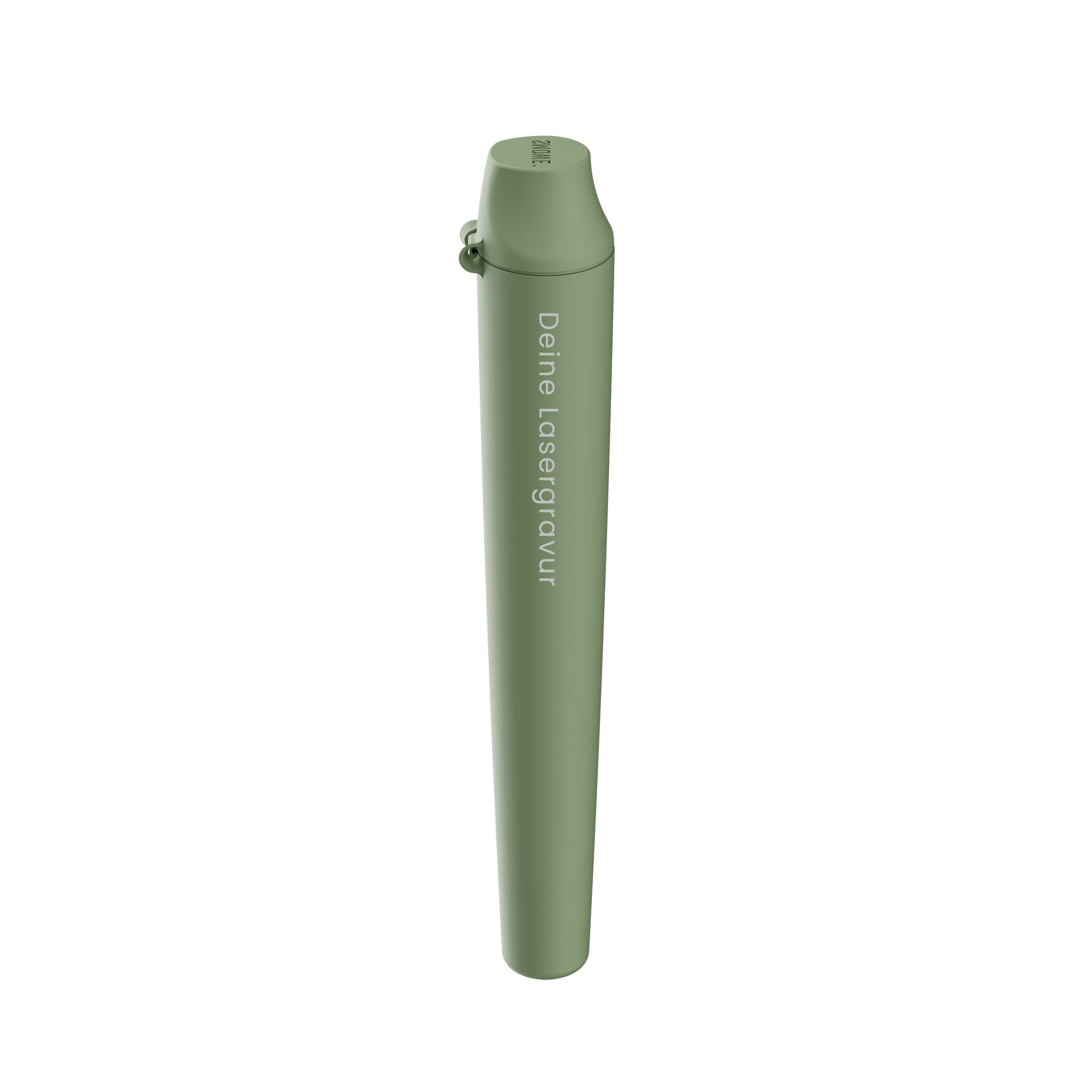 GREENCONE° Leaf – grüne Joint Tube mit individueller Lasergravur, Softtouch & 3-Fach-Scharniersystem