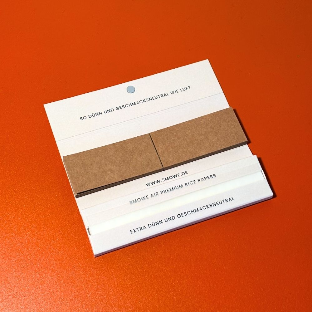 Premium Air Rice Longpapers – Ultra-dünn (King Size Slim)