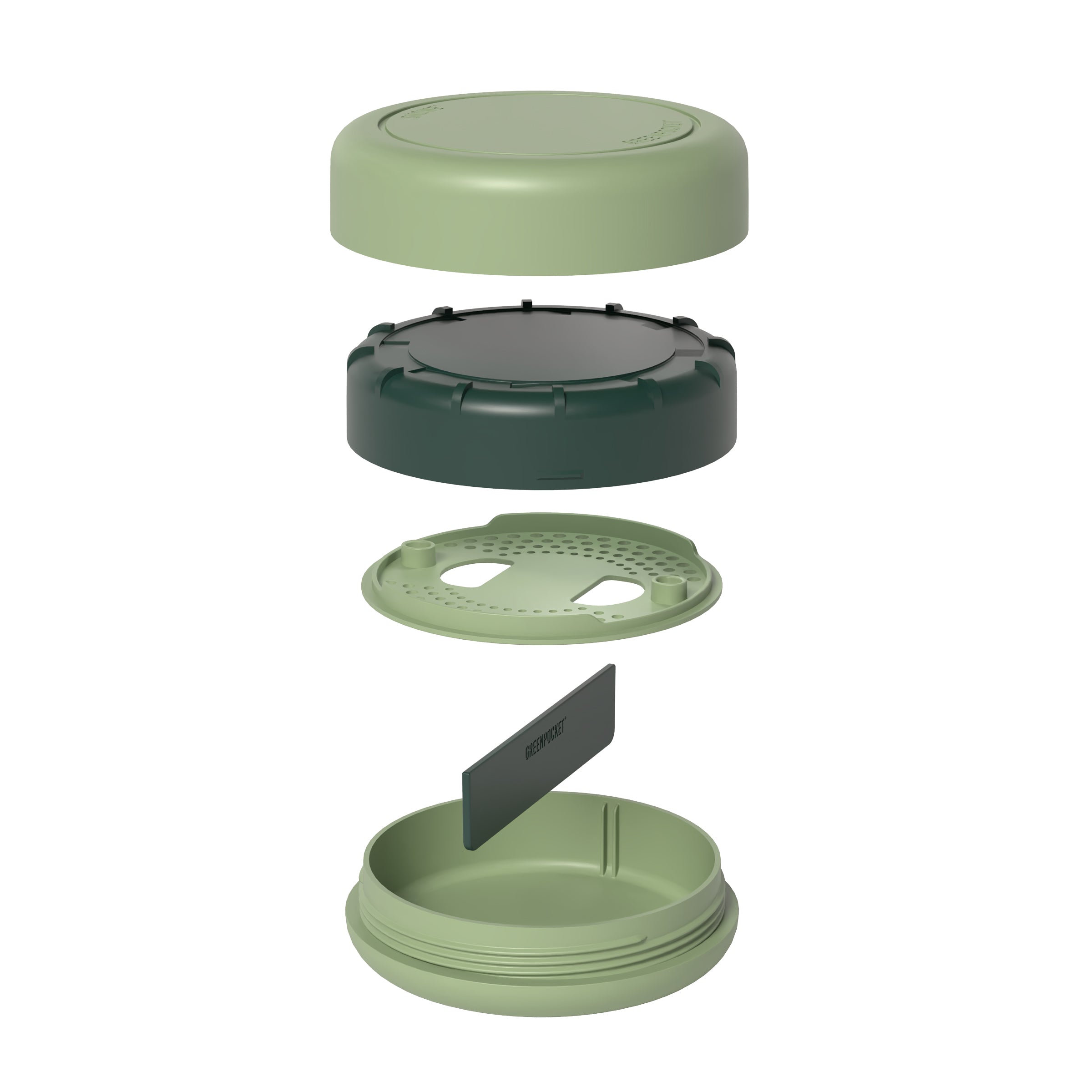 GREENPOCKET Premium Cannabis Humidor (5g)